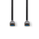 Nedis Aktiva optiska High Speed HDMI kabel med Ethernet | HDMI™ Kontakt | HDMI™ Kontakt | 4K@60Hz | 18 Gbps | 10.0 m | Rund | PVC | Svart | Presentbox Nedis Aktiva optiska High Speed HDMI kabel med Ethernet | HDMI™ Kontakt | HDMI™ Kontakt | 4K@60Hz | 18 Gbps | 10.0 m | Rund | PVC | Svart | Presentbox