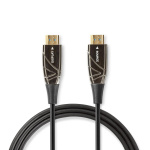 Nedis Aktiva optiska High Speed HDMI kabel med Ethernet | HDMI™ Kontakt | HDMI™ Kontakt | 4K@60Hz | 18 Gbps | 30.0 m | Rund | PVC | Svart | Presentbox Nedis Aktiva optiska High Speed HDMI kabel med Ethernet | HDMI™ Kontakt | HDMI™ Kontakt | 4K@60Hz | 18 Gbps | 30.0 m | Rund | PVC | Svart | Presentbox