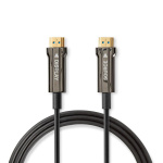 Nedis Aktiva Optiska Ultra High Speed ​​HDMI Kabel med Ethernet | HDMI™ Kontakt | HDMI™ Kontakt | 8K@60Hz | 48 Gbps | 15.0 m | Rund | PVC | Svart | Presentbox
