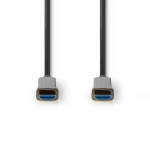Nedis Aktiva Optiska Ultra High Speed HDMI Kabel med Ethernet | HDMI™ Kontakt | HDMI™ Kontakt | 8K@60Hz | 48 Gbps | 50.0 m | Rund | PVC | Svart | Presentbox Nedis Aktiva Optiska Ultra High Speed HDMI Kabel med Ethernet | HDMI™ Kontakt | HDMI™ Kontakt | 8K@60Hz | 48 Gbps | 50.0 m | Rund | PVC | Svart | Presentbox