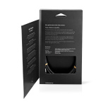 Nedis Optisk ljudkabel | TosLink Hane | TosLink Hane | 2.00 m | Rund | Bomull | Grått Med Metall | Kartong med täckt fönster Nedis Optisk ljudkabel | TosLink Hane | TosLink Hane | 2.00 m | Rund | Bomull | Grått Med Metall | Kartong med täckt fönster