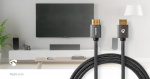 Nedis High Speed HDMI ™ kabel med Ethernet | HDMI™ Kontakt | HDMI™ Kontakt | 4K@60Hz | ARC | 18 Gbps | 1.00 m | Rund | Bomull | Grått Med Metall | Kartong med täckt fönster Nedis High Speed HDMI ™ kabel med Ethernet | HDMI™ Kontakt | HDMI™ Kontakt | 4K@60Hz | ARC | 18 Gbps | 1.00 m | Rund | Bomull | Grått Med Metall | Kartong med täckt fönster