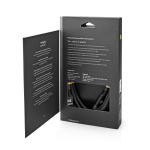 Nedis Ultra High Speed HDMI ™ kabel | HDMI™ Kontakt | HDMI™ Kontakt | 8K@60Hz | 48 Gbps | 2.00 m | Rund | 6.3 mm | Grått Med Metall | Kartong med täckt fönster Nedis Ultra High Speed HDMI ™ kabel | HDMI™ Kontakt | HDMI™ Kontakt | 8K@60Hz | 48 Gbps | 2.00 m | Rund | 6.3 mm | Grått Med Metall | Kartong med täckt fönster