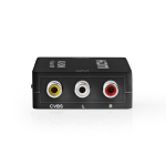 Nedis HDMI ™ Omvandlare | 3x RCA Female | 1x HDMI™ Output | Envägs | 1080p | 1.65 Gbps | ABS | Antracit Nedis HDMI ™ Omvandlare | 3x RCA Female | 1x HDMI™ Output | Envägs | 1080p | 1.65 Gbps | ABS | Antracit