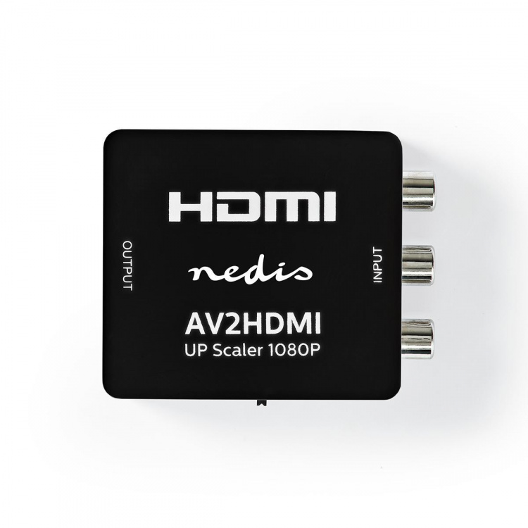 Nedis HDMI ™ Omvandlare | 3x RCA Female | 1x HDMI™ Output | Envägs | 1080p | 1.65 Gbps | ABS | Antracit Nedis HDMI ™ Omvandlare | 3x RCA Female | 1x HDMI™ Output | Envägs | 1080p | 1.65 Gbps | ABS | Antracit