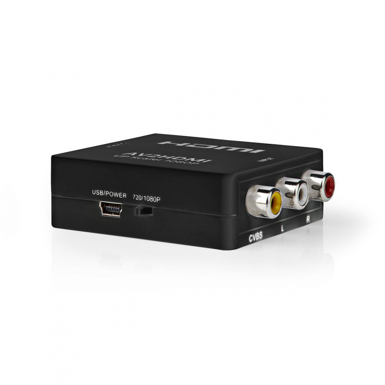 Nedis HDMI ™ Omvandlare | 3x RCA Female | 1x HDMI™ Output | Envägs | 1080p | 1.65 Gbps | ABS | Antracit Nedis HDMI ™ Omvandlare | 3x RCA Female | 1x HDMI™ Output | Envägs | 1080p | 1.65 Gbps | ABS | Antracit