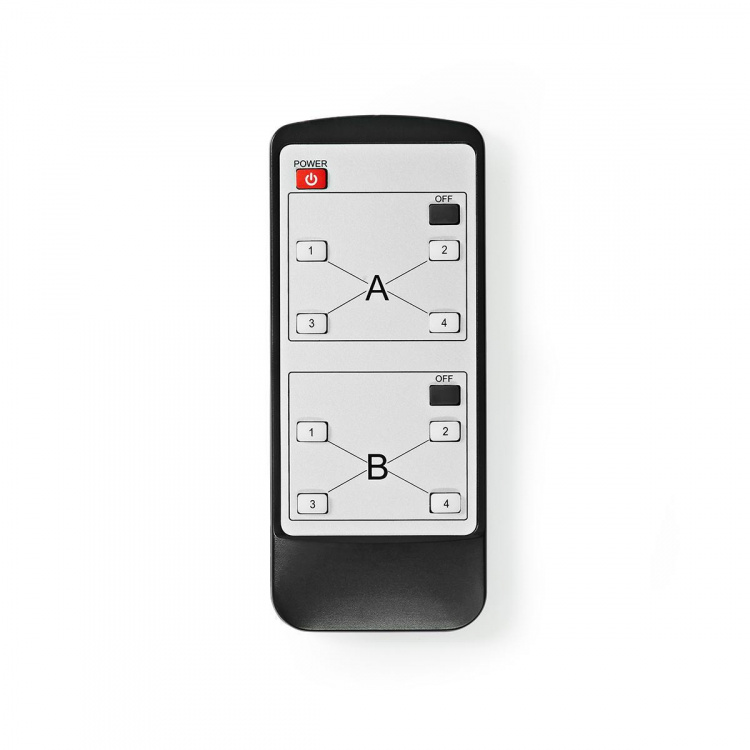 Nedis HDMI ™ matris omkopplare | 4x 2 Portar port(s) | 4x HDMI™ Input | 2x HDMI™ Output | 4K@30Hz | 3.4 Gbps | Fjärrstyrd | Metall | Antracit