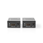 Nedis HDMI ™ Extender | Över Cat6 | Upp till 60.0 m | 1080p | 1.65 Gbps | Metall | Antracit