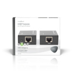 Nedis HDMI ™ Extender | Över Cat6 | Upp till 60.0 m | 1080p | 1.65 Gbps | Metall | Antracit