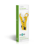 Nedis Kabelavisoleringstång | Strippverktyg | ABS / Stål | Gul / Svart Nedis Kabelavisoleringstång | Strippverktyg | ABS / Stål | Gul / Svart