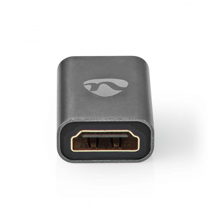 Nedis HDMI™ Adapter | HDMI™ Hane / HDMI™ Micro kontakt | HDMI™ Utgång | Guldplaterad | Rak | Aluminium | Grått Med Metall | 1 st. | Kartong med täckt fönster Nedis HDMI™ Adapter | HDMI™ Hane / HDMI™ Micro kontakt | HDMI™ Utgång | Guldplaterad | Rak | Aluminium | Grått Med Metall | 1 st. | Kartong med täckt fönster