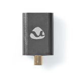 Nedis HDMI™ Adapter | HDMI™ Hane / HDMI™ Micro kontakt | HDMI™ Utgång | Guldplaterad | Rak | Aluminium | Grått Med Metall | 1 st. | Kartong med täckt fönster Nedis HDMI™ Adapter | HDMI™ Hane / HDMI™ Micro kontakt | HDMI™ Utgång | Guldplaterad | Rak | Aluminium | Grått Med Metall | 1 st. | Kartong med täckt fönster