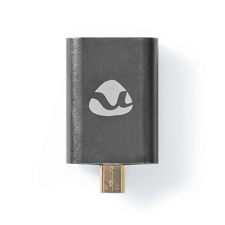 Nedis HDMI™ Adapter | HDMI™ Hane / HDMI™ Micro kontakt | HDMI™ Utgång | Guldplaterad | Rak | Aluminium | Grått Med Metall | 1 st. | Kartong med täckt fönster Nedis HDMI™ Adapter | HDMI™ Hane / HDMI™ Micro kontakt | HDMI™ Utgång | Guldplaterad | Rak | Aluminium | Grått Med Metall | 1 st. | Kartong med täckt fönster