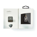Nedis HDMI™ Adapter | HDMI™ Hane / HDMI™ Micro kontakt | HDMI™ Utgång | Guldplaterad | Rak | Aluminium | Grått Med Metall | 1 st. | Kartong med täckt fönster Nedis HDMI™ Adapter | HDMI™ Hane / HDMI™ Micro kontakt | HDMI™ Utgång | Guldplaterad | Rak | Aluminium | Grått Med Metall | 1 st. | Kartong med täckt fönster