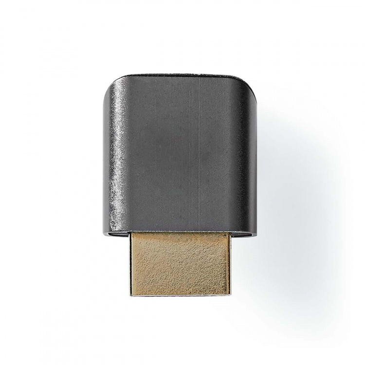 Nedis HDMI™ Adapter | HDMI™ Hane / HDMI™ Kontakt | HDMI™ Utgång | Guldplaterad | Vinklat 90° | Aluminium | Grått Med Metall | 1 st. | Kartong med täckt fönster Nedis HDMI™ Adapter | HDMI™ Hane / HDMI™ Kontakt | HDMI™ Utgång | Guldplaterad | Vinklat 90° | Aluminium | Grått Med Metall | 1 st. | Kartong med täckt fönster
