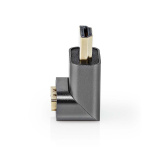 Nedis HDMI™ Adapter | HDMI™ Hane / HDMI™ Kontakt | HDMI™ Utgång | Guldplaterad | Vinklat 270° | Aluminium | Grått Med Metall | 1 st. | Kartong med täckt fönster Nedis HDMI™ Adapter | HDMI™ Hane / HDMI™ Kontakt | HDMI™ Utgång | Guldplaterad | Vinklat 270° | Aluminium | Grått Med Metall | 1 st. | Kartong med täckt fönster