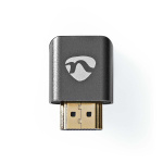 Nedis HDMI™ Adapter | HDMI™ Hane / HDMI™ Kontakt | HDMI™ Utgång | Guldplaterad | Vinklat 270° | Aluminium | Grått Med Metall | 1 st. | Kartong med täckt fönster Nedis HDMI™ Adapter | HDMI™ Hane / HDMI™ Kontakt | HDMI™ Utgång | Guldplaterad | Vinklat 270° | Aluminium | Grått Med Metall | 1 st. | Kartong med täckt fönster
