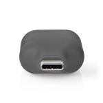 Nedis USB-C™ Adapter | USB 3.2 Gen 1 | USB-C™ Hane | VGA hona 15p | Full HD 1080p | Rund | Nickelplaterad | Grå / Svart | Kuvert