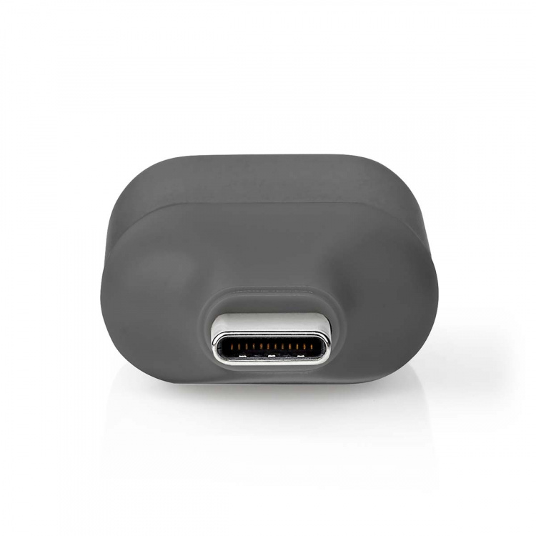 Nedis USB-C™ Adapter | USB 3.2 Gen 1 | USB-C™ Hane | VGA hona 15p | Full HD 1080p | Rund | Nickelplaterad | Grå / Svart | Kuvert