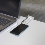 Nedis Kabelhantering | Kabelklämma | Klicka och Go | 2 st. | Antal platser: 5 Skivor | Maximal kabeltjocklek: 7.1 mm | Polypropylene | Vit Nedis Kabelhantering | Kabelklämma | Klicka och Go | 2 st. | Antal platser: 5 Skivor | Maximal kabeltjocklek: 7.1 mm | Polypropylene | Vit