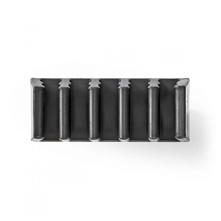 Nedis Kabelhantering | Kabelklämma | Klicka och Go | 2 st. | Antal platser: 5 Skivor | Maximal kabeltjocklek: 7.1 mm | Polypropylene | Svart Nedis Kabelhantering | Kabelklämma | Klicka och Go | 2 st. | Antal platser: 5 Skivor | Maximal kabeltjocklek: 7.1 mm | Polypropylene | Svart