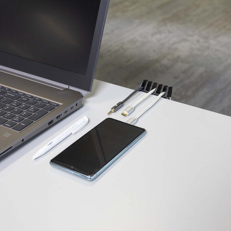 Nedis Kabelhantering | Kabelklämma | Klicka och Go | 2 st. | Antal platser: 5 Skivor | Maximal kabeltjocklek: 7.1 mm | Polypropylene | Svart Nedis Kabelhantering | Kabelklämma | Klicka och Go | 2 st. | Antal platser: 5 Skivor | Maximal kabeltjocklek: 7.1 mm | Polypropylene | Svart