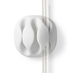Nedis Kabelhantering | Kabelklämma | Klicka och Go | 4 st. | Antal platser: 3 Skivor | Maximal kabeltjocklek: 5.3 mm | TPE | Vit Nedis Kabelhantering | Kabelklämma | Klicka och Go | 4 st. | Antal platser: 3 Skivor | Maximal kabeltjocklek: 5.3 mm | TPE | Vit