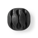 Nedis Kabelhantering | Kabelklämma | Klicka och Go | 4 st. | Antal platser: 3 Skivor | Maximal kabeltjocklek: 5.3 mm | TPE | Svart Nedis Kabelhantering | Kabelklämma | Klicka och Go | 4 st. | Antal platser: 3 Skivor | Maximal kabeltjocklek: 5.3 mm | TPE | Svart