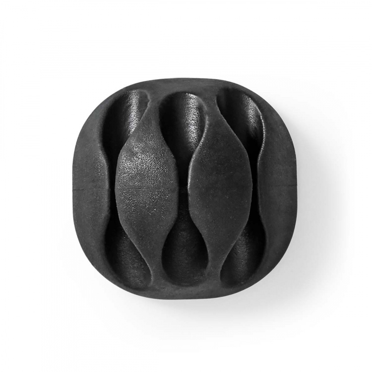 Nedis Kabelhantering | Kabelklämma | Klicka och Go | 4 st. | Antal platser: 3 Skivor | Maximal kabeltjocklek: 5.3 mm | TPE | Svart Nedis Kabelhantering | Kabelklämma | Klicka och Go | 4 st. | Antal platser: 3 Skivor | Maximal kabeltjocklek: 5.3 mm | TPE | Svart