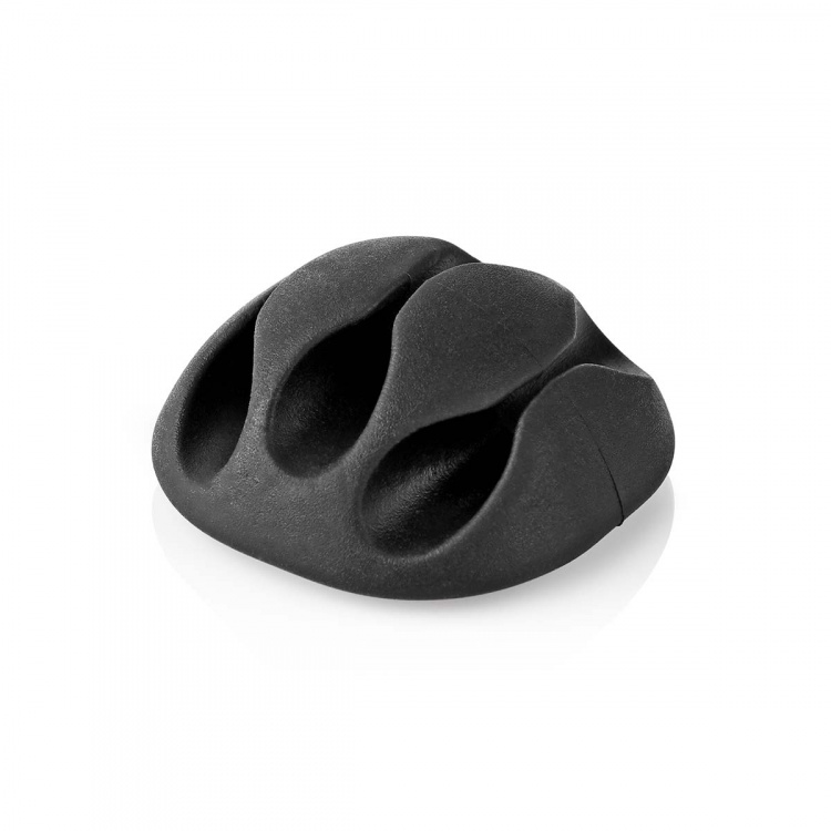 Nedis Kabelhantering | Kabelklämma | Klicka och Go | 4 st. | Antal platser: 3 Skivor | Maximal kabeltjocklek: 5.3 mm | TPE | Svart Nedis Kabelhantering | Kabelklämma | Klicka och Go | 4 st. | Antal platser: 3 Skivor | Maximal kabeltjocklek: 5.3 mm | TPE | Svart