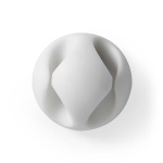 Nedis Kabelhantering | Kabelklämma | Klicka och Go | 6 st. | Antal platser: 2 Skivor | Maximal kabeltjocklek: 5.3 mm | TPE | Vit Nedis Kabelhantering | Kabelklämma | Klicka och Go | 6 st. | Antal platser: 2 Skivor | Maximal kabeltjocklek: 5.3 mm | TPE | Vit