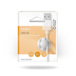 Nedis Kabelhantering | Kabelklämma | Klicka och Go | 6 st. | Antal platser: 2 Skivor | Maximal kabeltjocklek: 5.3 mm | TPE | Vit Nedis Kabelhantering | Kabelklämma | Klicka och Go | 6 st. | Antal platser: 2 Skivor | Maximal kabeltjocklek: 5.3 mm | TPE | Vit