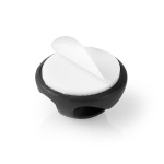 Nedis Kabelhantering | Kabelklämma | Klicka och Go | 6 st. | Antal platser: 2 Skivor | Maximal kabeltjocklek: 5.3 mm | TPE | Svart