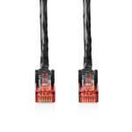 Nedis CAT6 Nätverkskabel | RJ45 hane | RJ45 hane | U/UTP | 20.0 m | Utomhus | Rund | PE | Svart | Kuvert