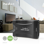 Nedis HDMI ™ Omvandlare | HDMI™ Input | SCART Female | Envägs | 1080p | 1.2 Gbps | ABS | Svart