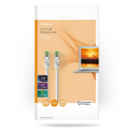 Nedis CAT7 nätverkskabel | S/FTP | RJ45 hane | RJ45 hane | 3.00 m | Snagless | Rund | LSZH | Vit | Låda
