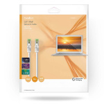 Nedis CAT7 nätverkskabel | S/FTP | RJ45 hane | RJ45 hane | 10.0 m | Snagless | Rund | LSZH | Vit | Låda