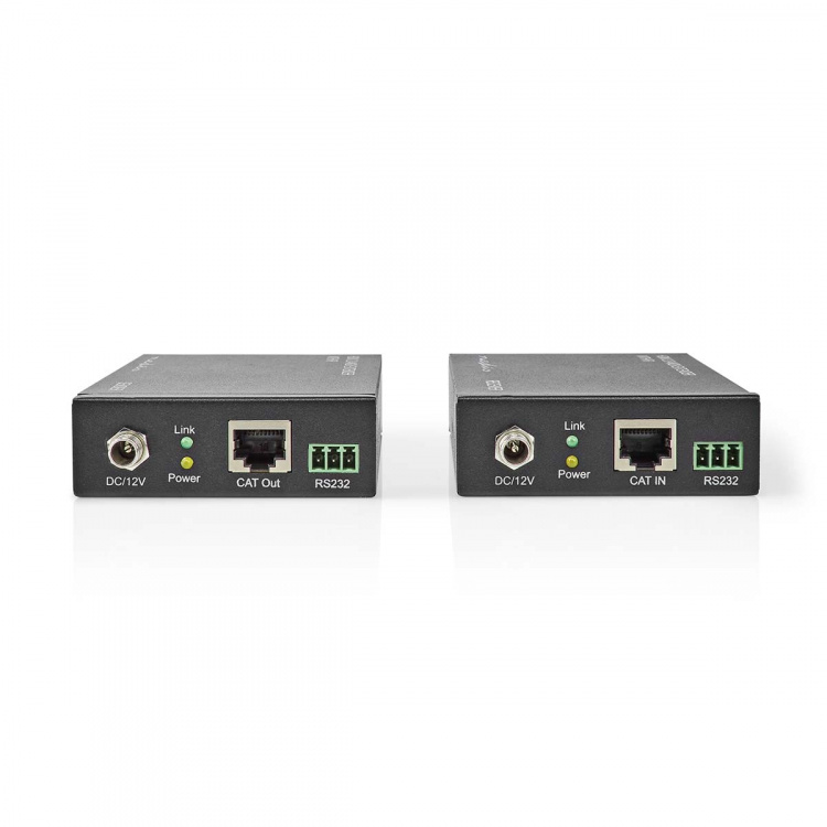Nedis HDMI ™ Extender | Över Cat6 | Upp till 60.0 m | 4K@60Hz | 18 Gbps | Metall | Antracit Nedis HDMI ™ Extender | Över Cat6 | Upp till 60.0 m | 4K@60Hz | 18 Gbps | Metall | Antracit