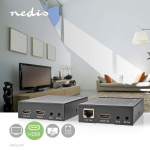 Nedis HDMI ™ Extender | Över Cat6 | Upp till 60.0 m | 4K@60Hz | 18 Gbps | Metall | Antracit Nedis HDMI ™ Extender | Över Cat6 | Upp till 60.0 m | 4K@60Hz | 18 Gbps | Metall | Antracit