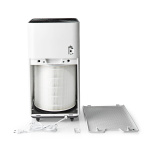 Nedis Luftrenare | Lämplig för miljöer upp till: 45 m² | Leveranshastighet för ren luft (CADR): 360 m³/h | Indikator för luftkvalitet | Vit