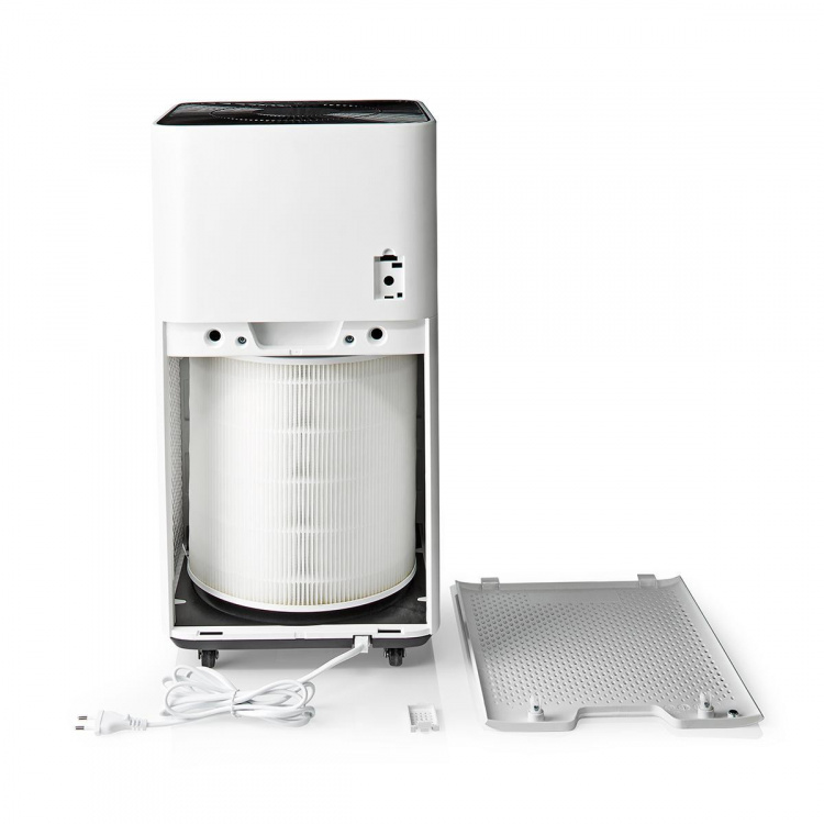 Nedis Luftrenare | Lämplig för miljöer upp till: 45 m² | Leveranshastighet för ren luft (CADR): 360 m³/h | Indikator för luftkvalitet | Vit