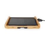 Nedis Teppanyaki Bordsgrill | Bakytan (l x b): 43 x 23 cm | Antal personer: 6 Personer | Non-stick beläggning | 4 Värmeinställningar