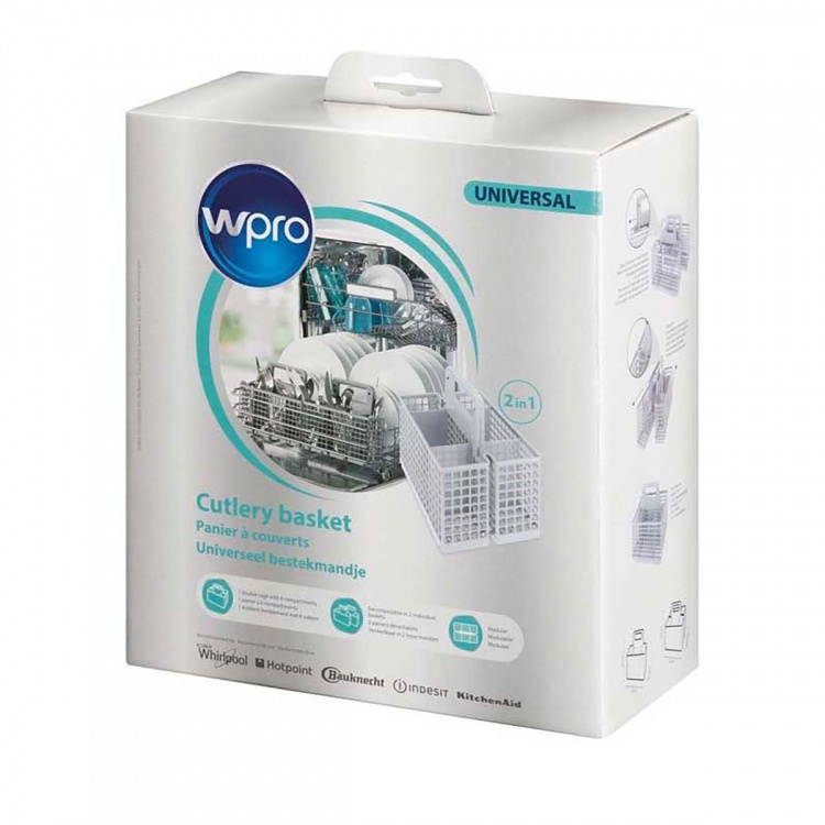 WPRO DWB304 Universal bestickbricka för diskmaskin