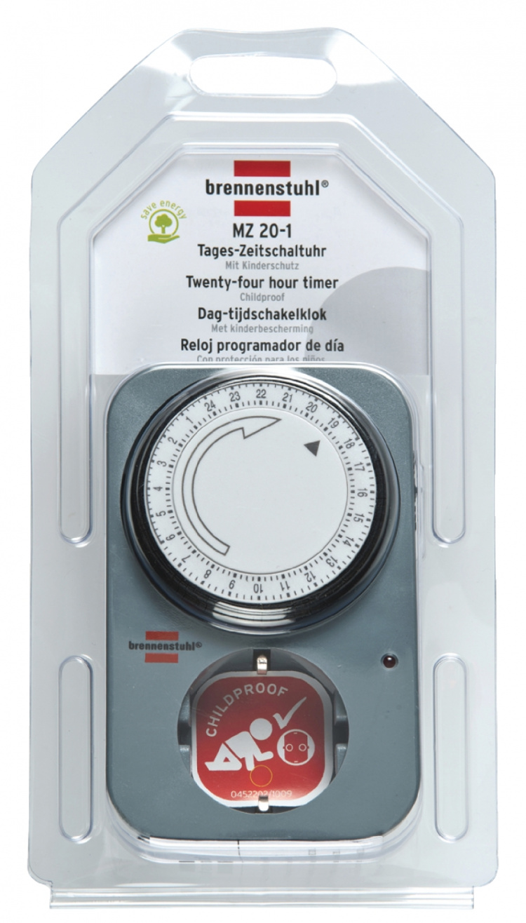 brennenstuhl Timer Analog Inomhus 15 min. 3500 W brennenstuhl Timer Analog Inomhus 15 min. 3500 W