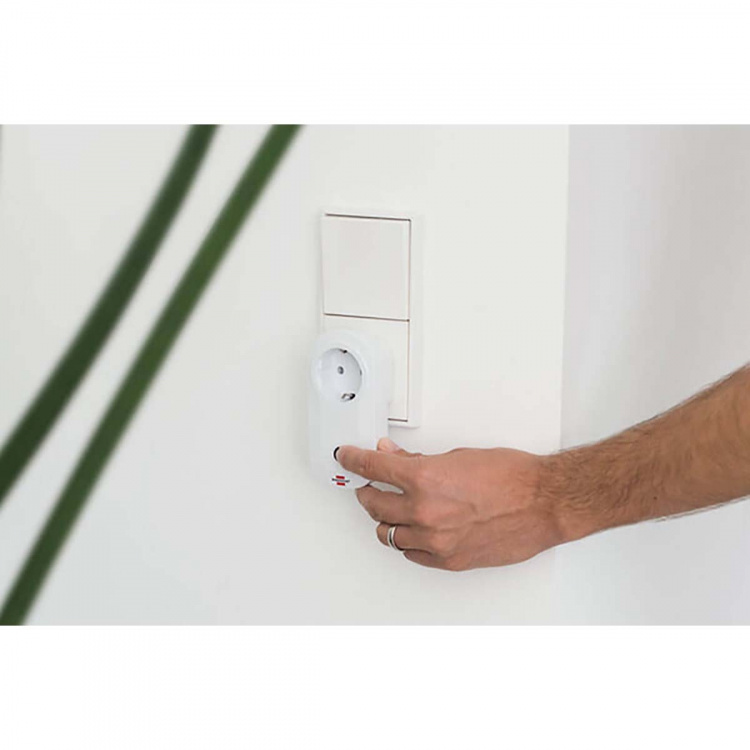 Brennenstuhl Tråslöst kontaktset Inomhus 3 x F (CEE 7/3) Vit