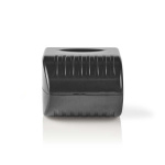 Nedis Eluttag Adapter | Euro / Typ C (CEE 7/16) | 100 - 240 V AC 50/60 Hz | 12 V DC | 6 W | Strömadapter | 0.3 A | Svart | Plast Nedis Eluttag Adapter | Euro / Typ C (CEE 7/16) | 100 - 240 V AC 50/60 Hz | 12 V DC | 6 W | Strömadapter | 0.3 A | Svart | Plast