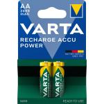 Varta Laddningsbara Ni-MH-batterier, AA | 1.2 V DC | 2600 mAh | 2-pack Varta Laddningsbara Ni-MH-batterier, AA | 1.2 V DC | 2600 mAh | 2-pack