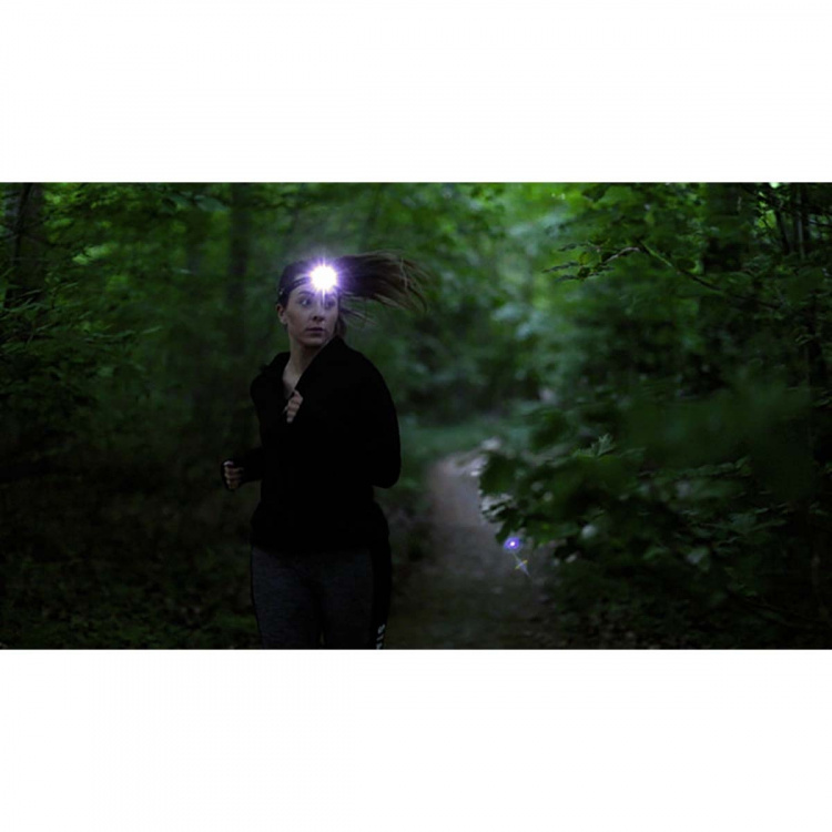 brennenstuhl LED pannlampa LuxPremium / ljus CREE LED pannlampa med starkt frontljus Svart