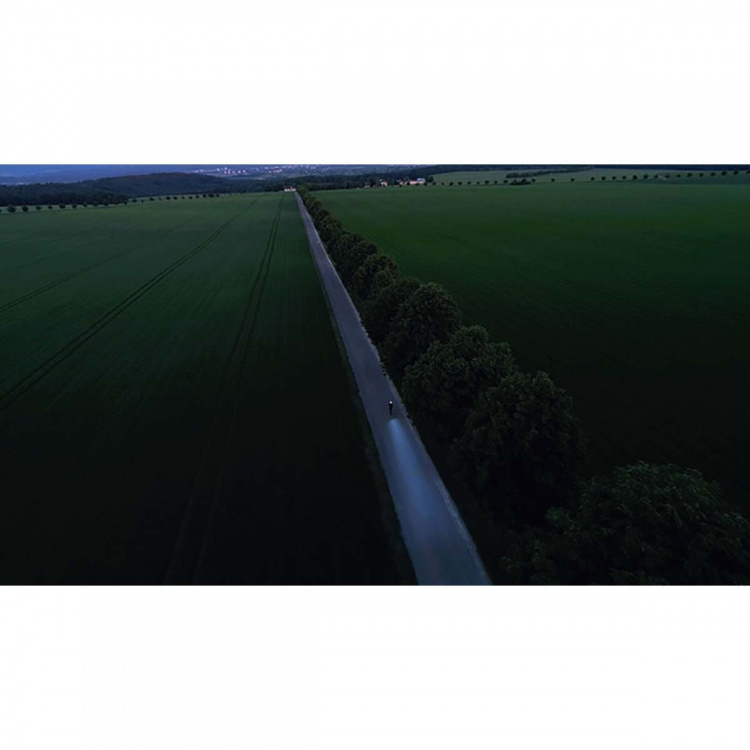 brennenstuhl LED pannlampa LuxPremium / ljus CREE LED pannlampa med starkt frontljus Svart