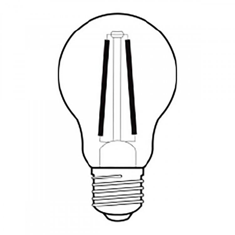 Century LED E27 Vintage Filament Lamp Globe 8 W 810 lm 3000 K 2-blister